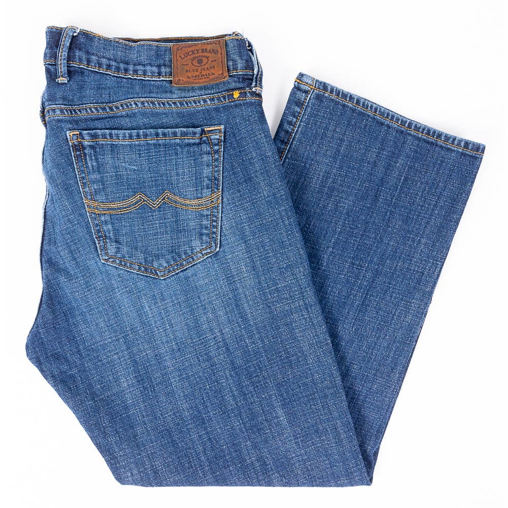 Lucky Brand Sweet'N Crop Womens Jeans Dark Wash Size 10 30/25